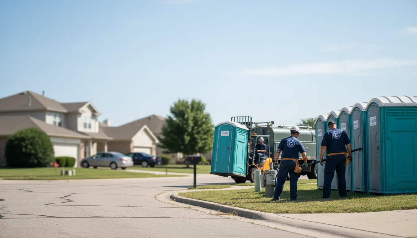 Porta Potty Rental in West Alexandria, OH near me